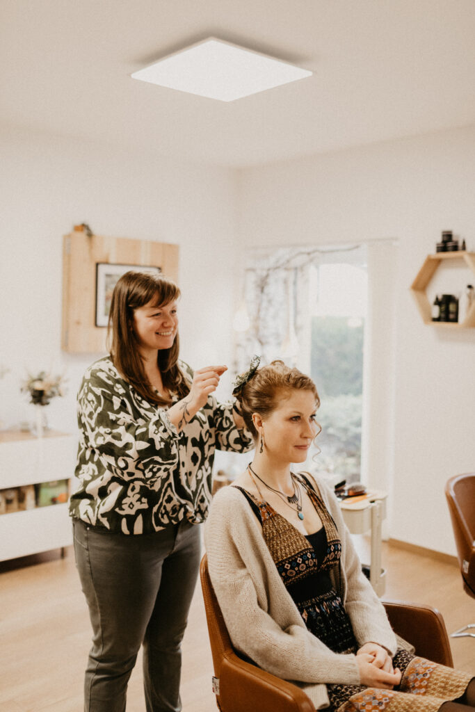 Coiffure naturelle chez L'Hair Végétal
